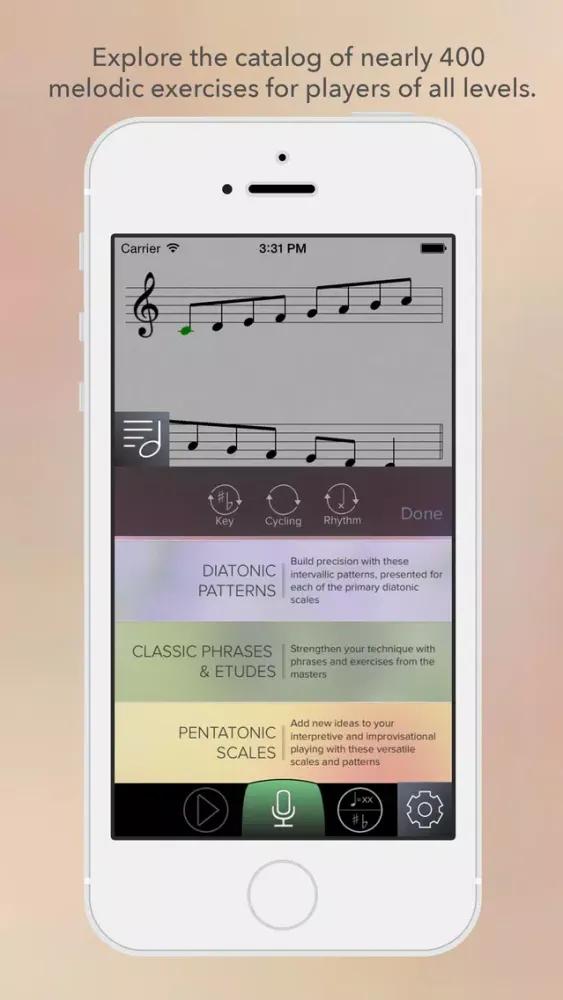 Screenshot di Sonoptic - The Metronome's Encore - Practice Sheet Music Collection