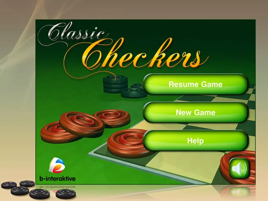 Classic Checkers HD iPad  স্ক্রিনশট