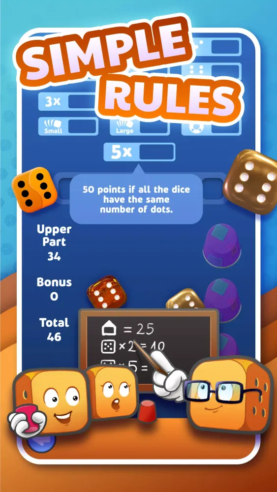 Tangkapan layar Dice Clubs® Classic Dice Game