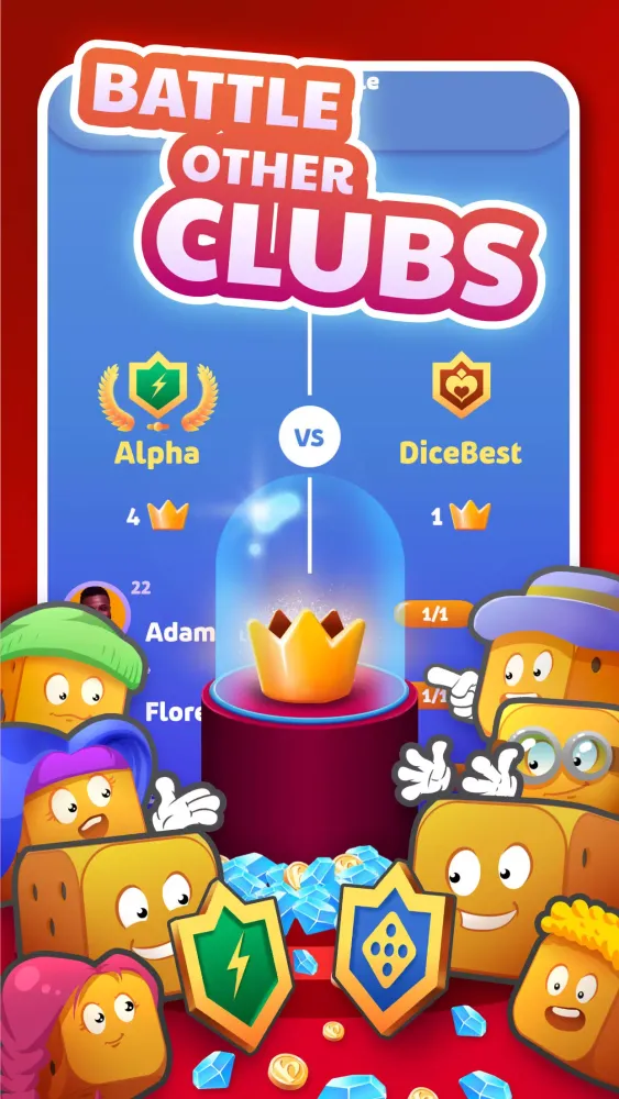 Tangkapan layar Dice Clubs® Classic Dice Game