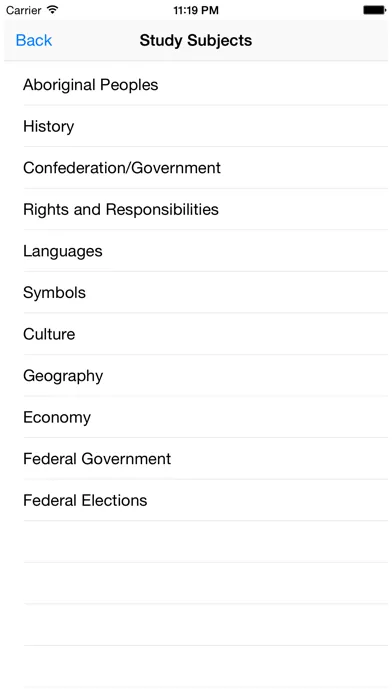 Capturas de pantalla de Canadian Citizenship Test - Become Canadian