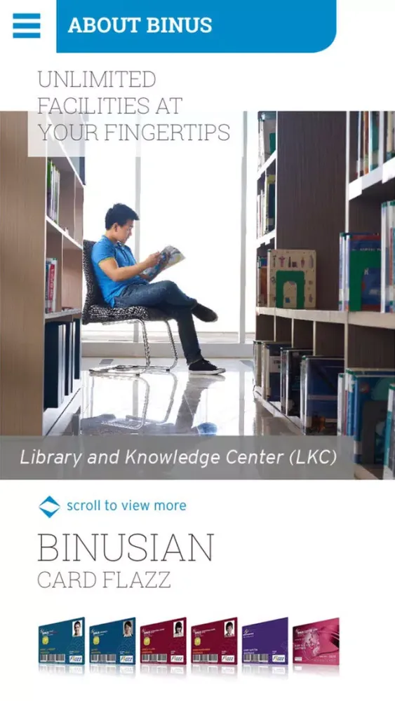 BINUS UNIVERSITY e-brochure Ekran Görüntüleri