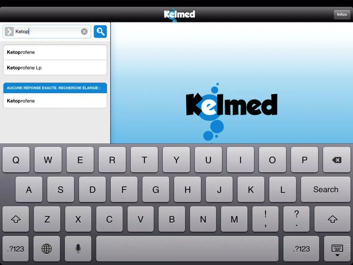 Kelmed iPad  스크린샷