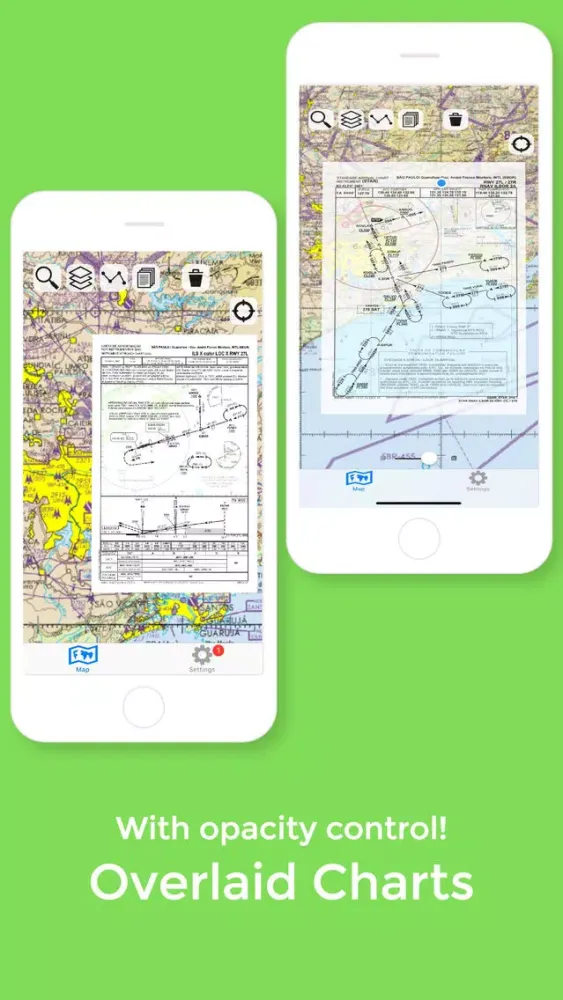 Tangkapan layar Airmap - Maps and Charts