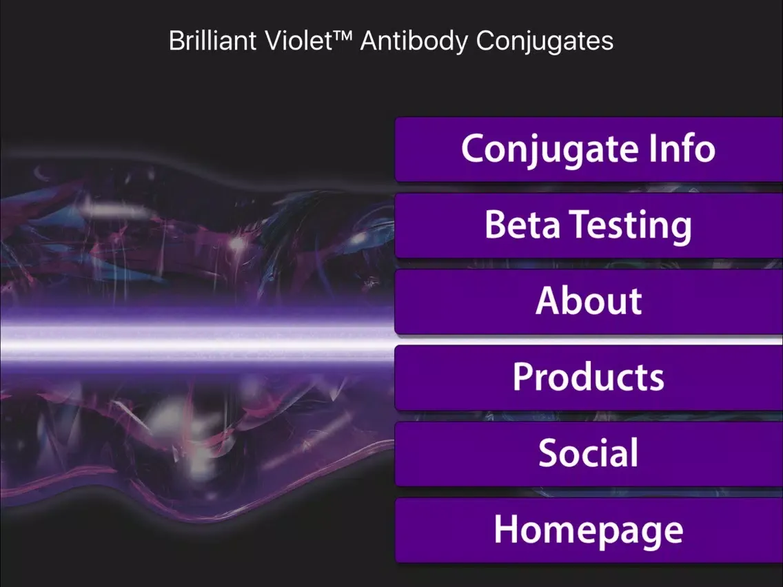 Capturas de pantalla de BioLegend Brilliant Violet™ iPad 