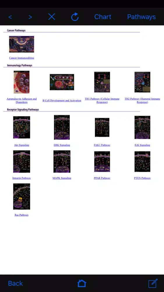 Capturas de tela do Integrin Explorer