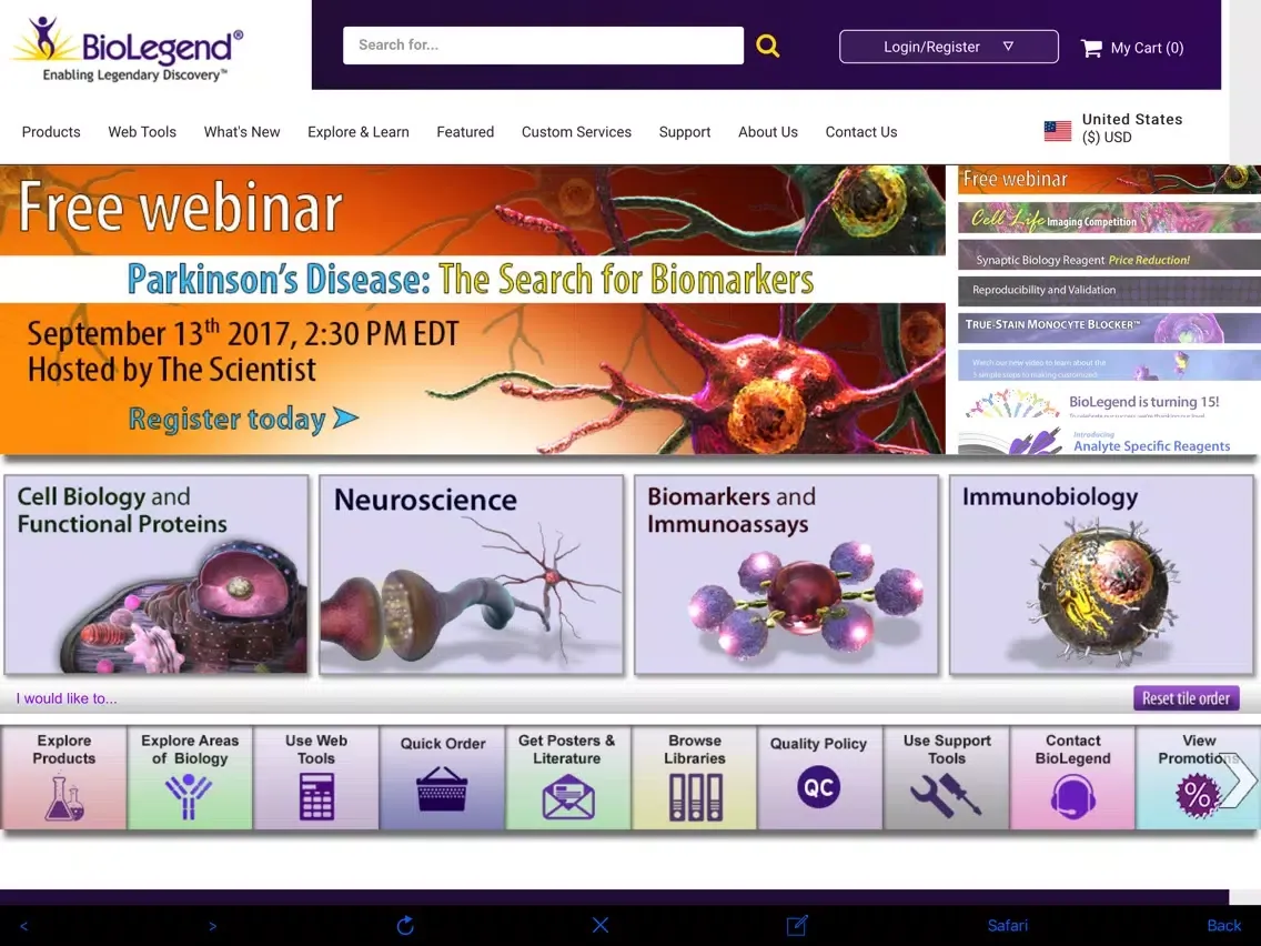 BioLegend Immunology Trivia Game iPad  Screenshots
