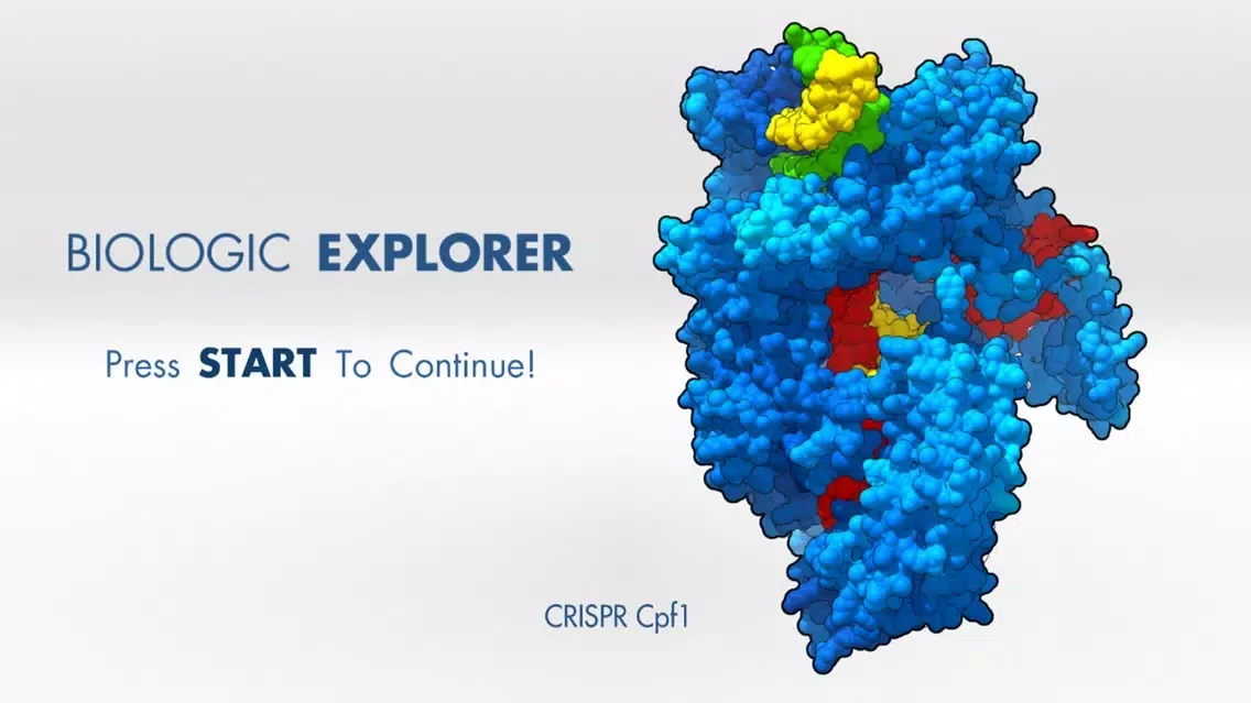 Captures d'écran de CRISPR Cpf1 Biologic Explorer
