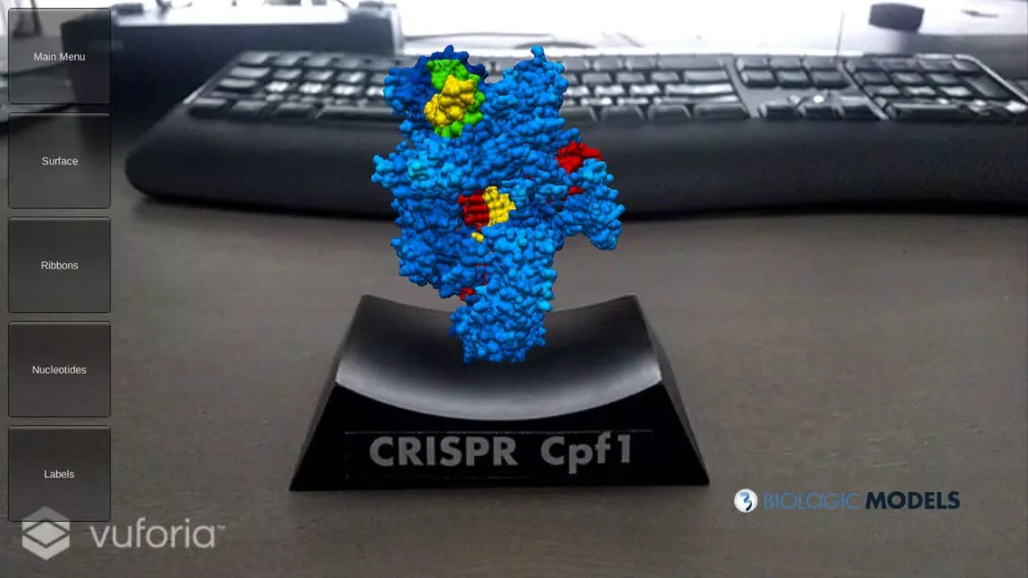 Captures d'écran de CRISPR Cpf1 Biologic Explorer