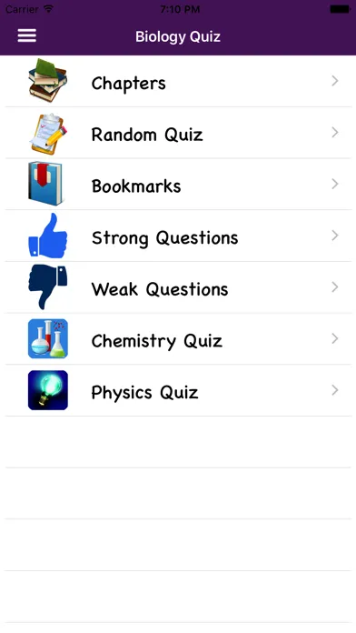 Ảnh chụp màn hình của Biology Quiz Test