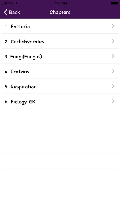Ảnh chụp màn hình của Biology Quiz Test