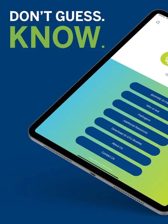 bioMérieux GI CFU iPad 应用截图