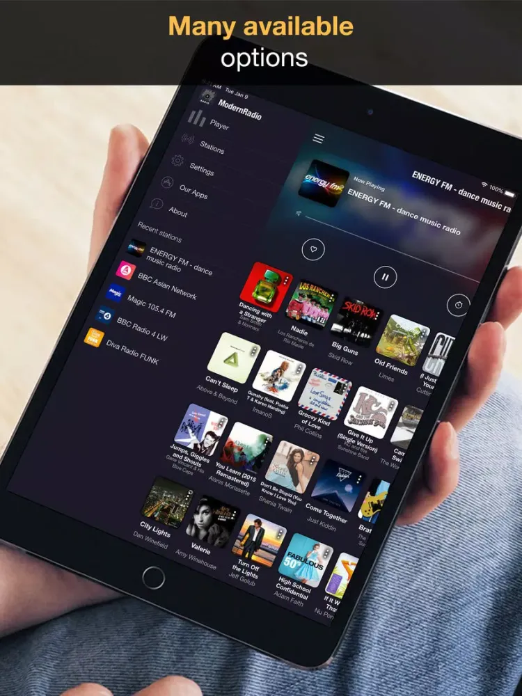 ModernRadio: Brazil iPad  Screenshots