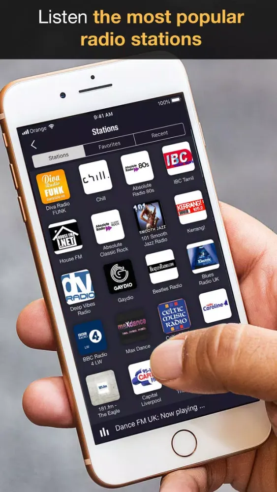 ภาพหน้าจอของ ModernRadio: Deutschland