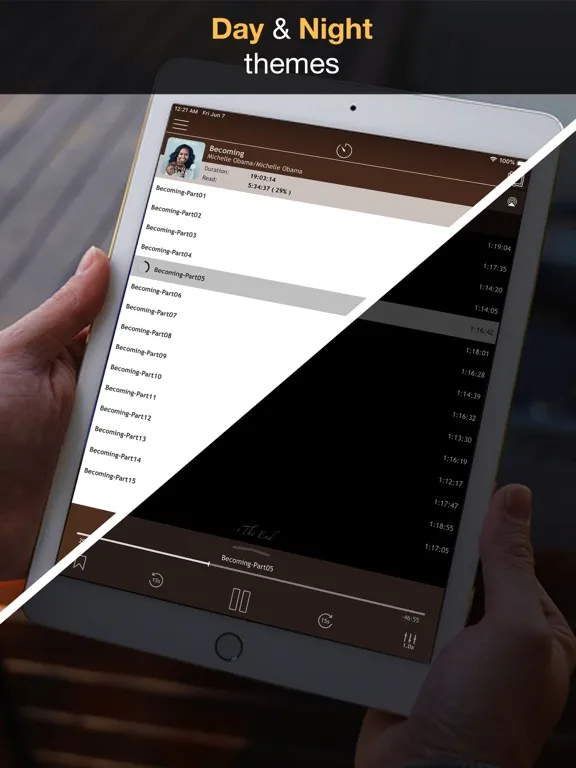 MP3 Audiobook Player iPad 应用截图