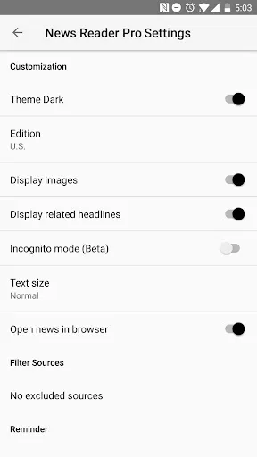 News Reader Pro Screenshots