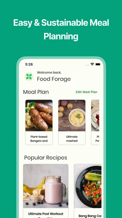 Capturas de tela do Food Forage