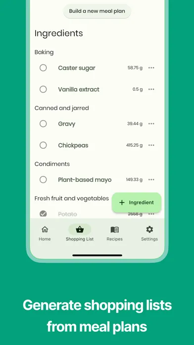 Capturas de tela do Food Forage