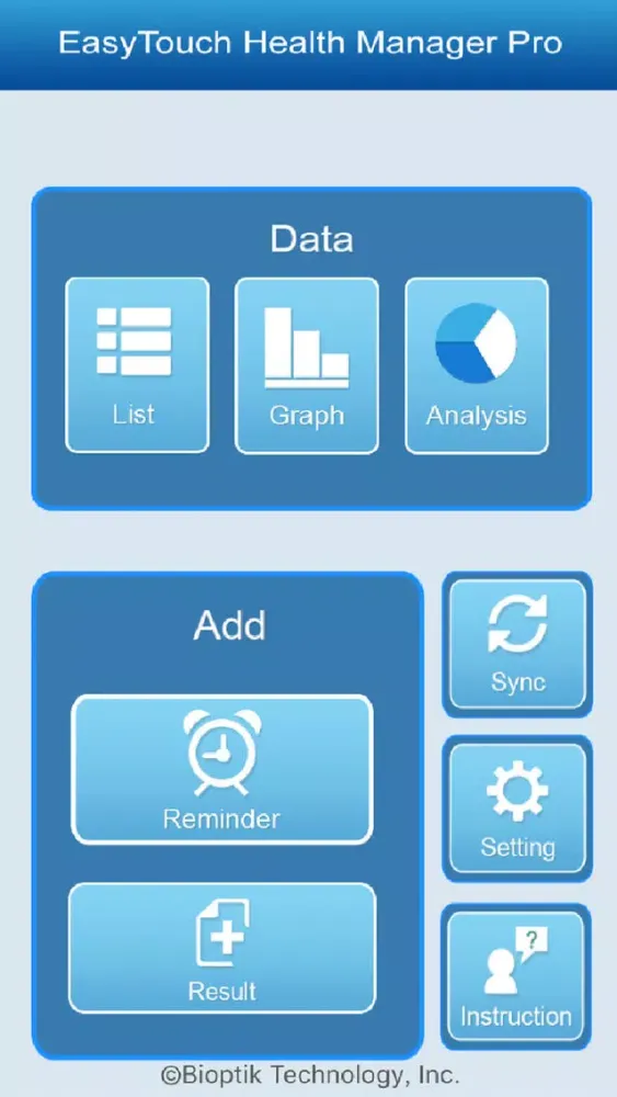 EasyTouch Health Manager Pro Screenshots