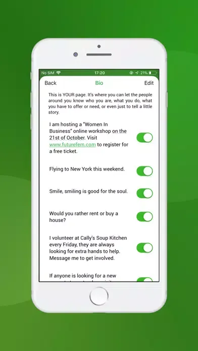 Screenshot di BioSphere - The Digital You!