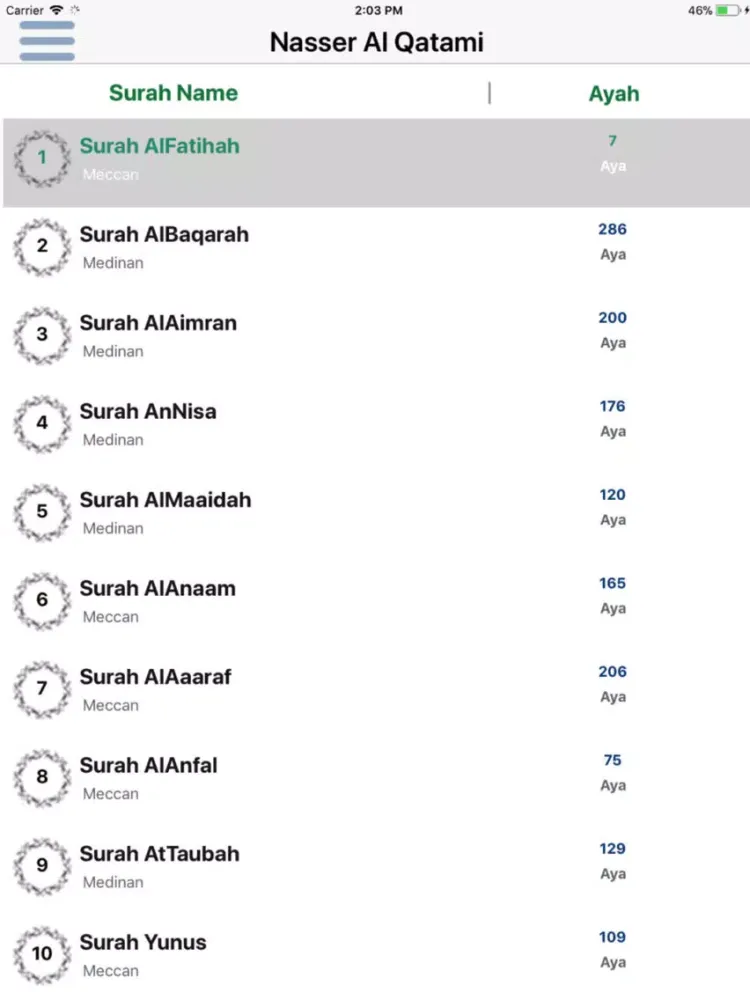 Nasser Al Qatami - Alqatami iPad 应用截图