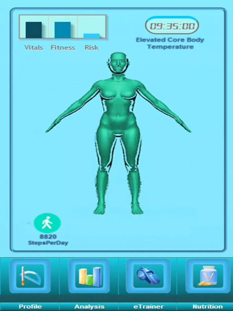 DNA Fitness Tracker iPad  Screenshots