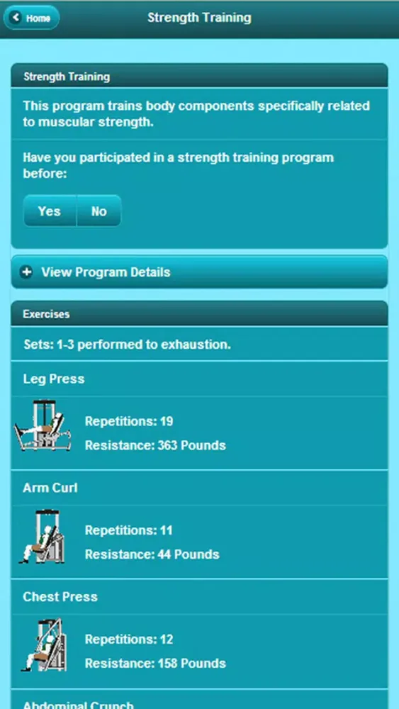 DNA Fitness Tracker Screenshots