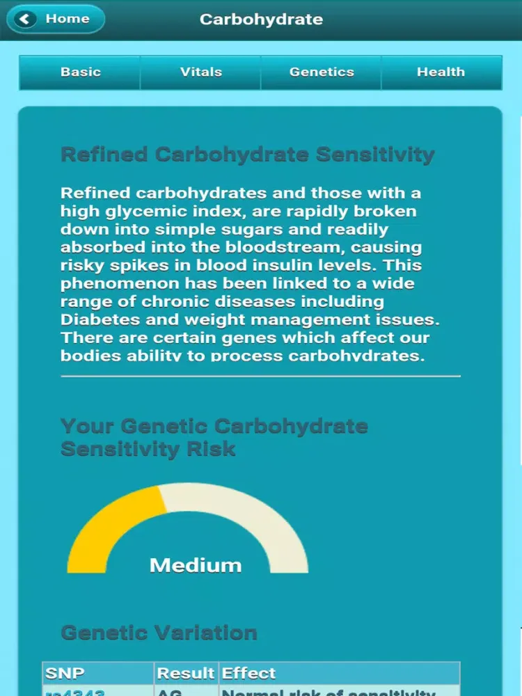تصاویر DNA Nutrition Tracker iPad 
