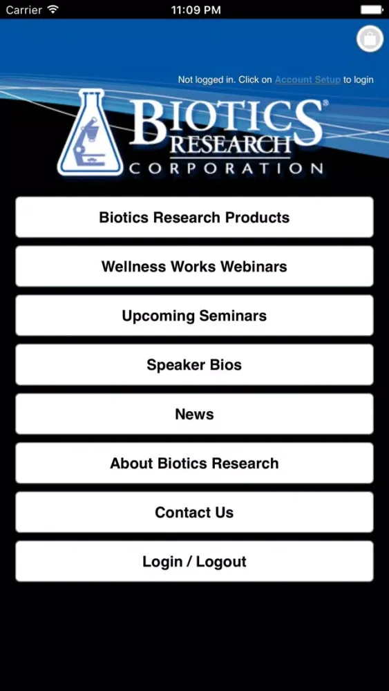 Biotics Research Mobile 스크린샷