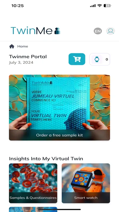 TwinMe سکرین شاٹس