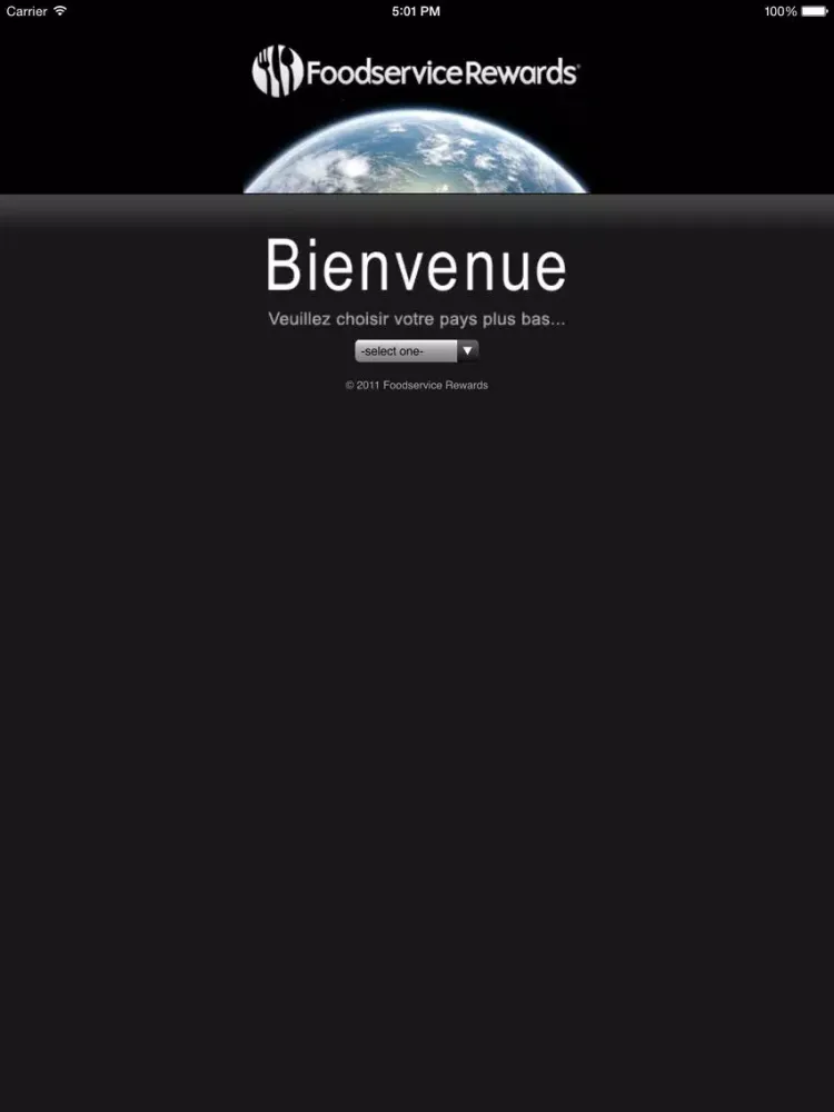 Foodservice Rewards iPad 应用截图