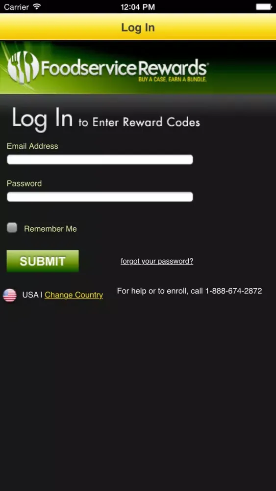 Foodservice Rewards应用截图