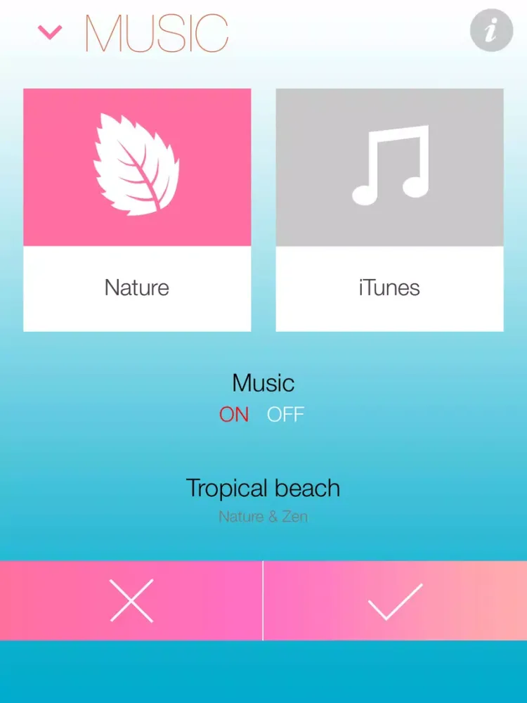 Capturas de tela do Baby Relax - white noise, nature and zen sounds to lull baby iPad 