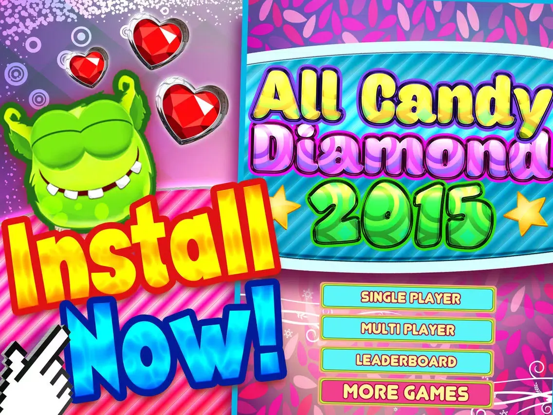 All Candy Diamond 2015 iPad Screenshots