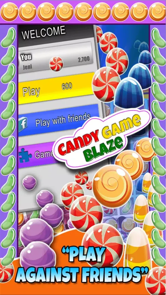 Capturas de pantalla de Jewel Games Candy Christmas 2014 Edition 2 - Fun Candies and Diamonds Swapping Game For Kids HD FREE