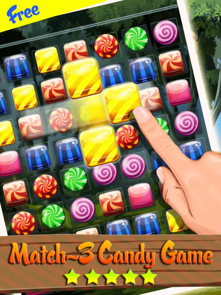 Capturas de tela do Heroes Of The Candy Forest - Match-3 Puzzle And Logic Game Mania iPad 