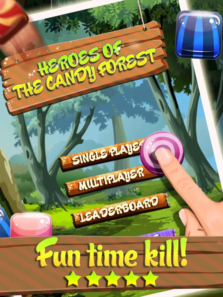 Capturas de tela do Heroes Of The Candy Forest - Match-3 Puzzle And Logic Game Mania iPad 