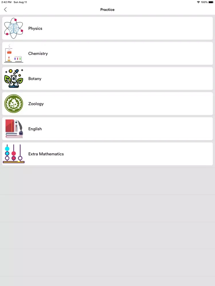 MBBS Entrance iPad 应用截图