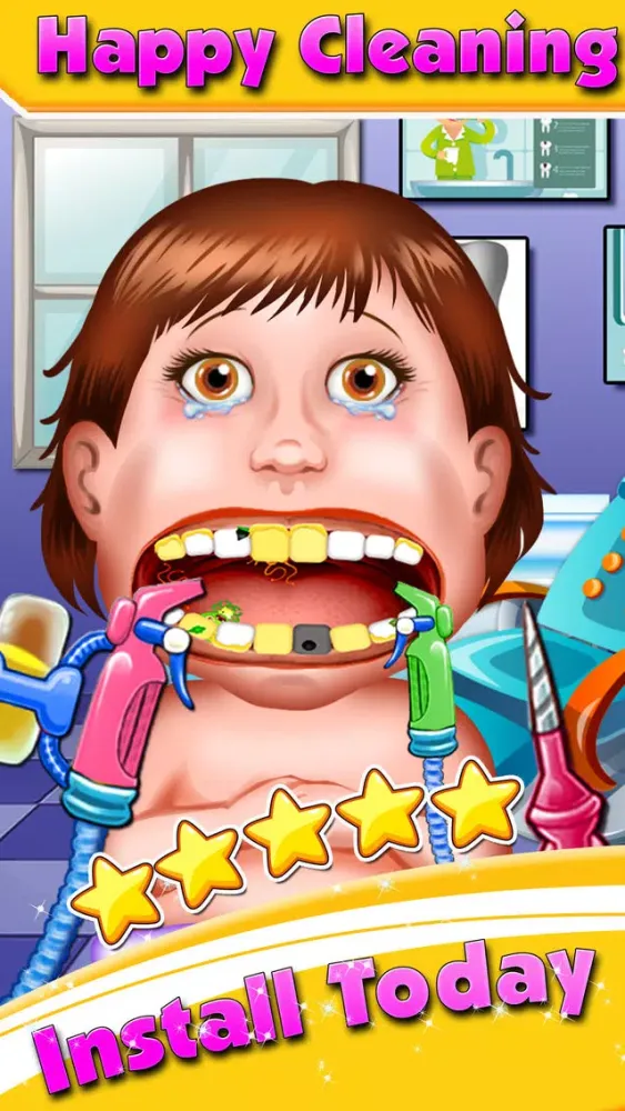 Capturas de pantalla de New-born Baby Dentist - mommy's crazy doctor office & little kids teeth