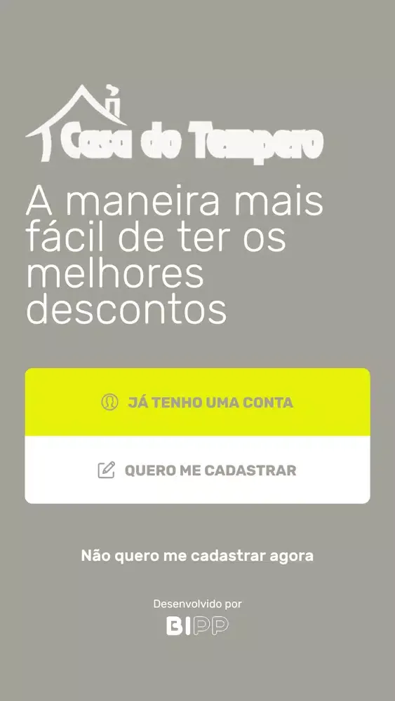 CASA DO TEMPERO MOBILE应用截图