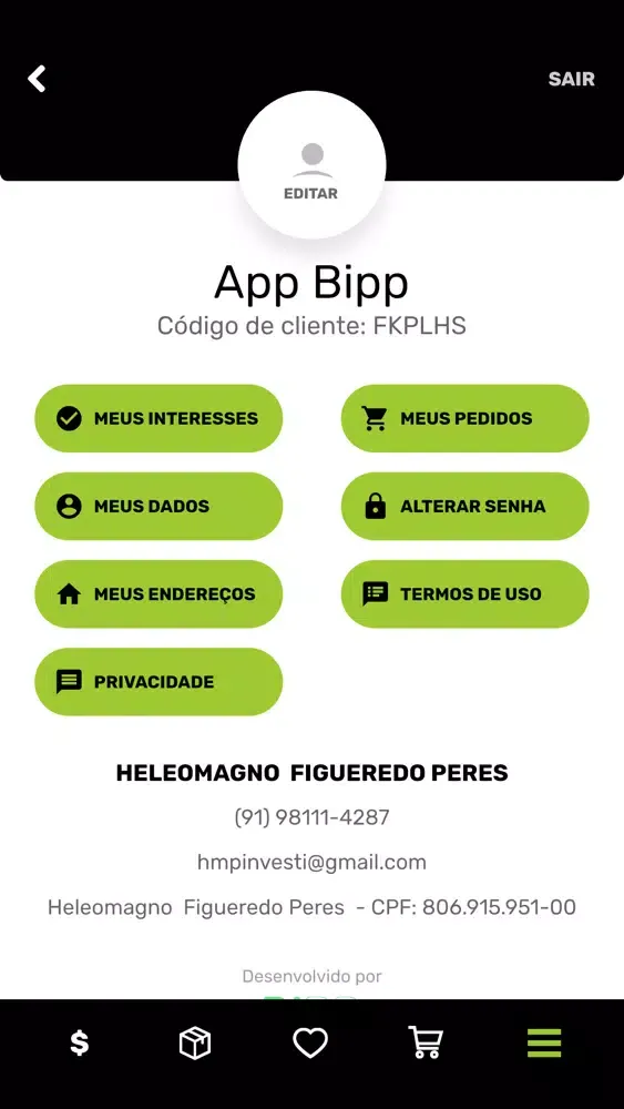 Saúde e Bem Estar应用截图