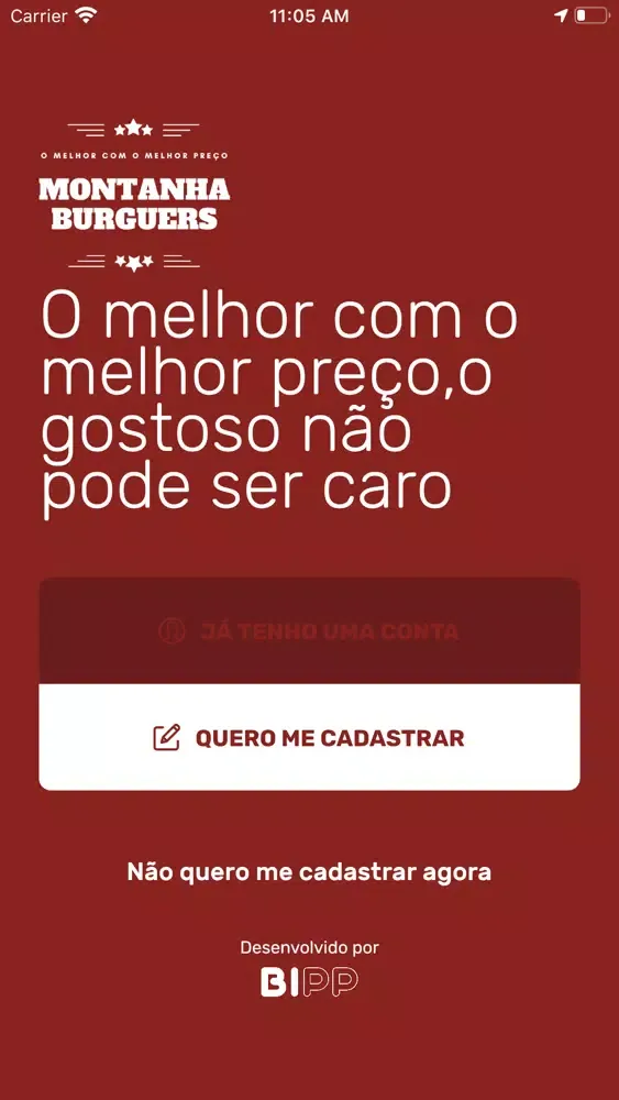 Montanha Burguers應用截圖