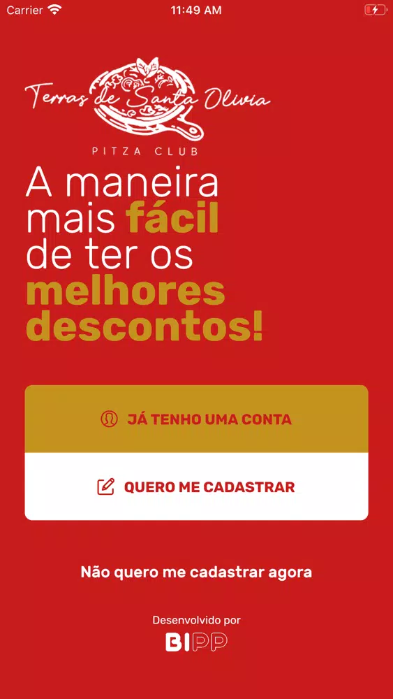 Terras de S. Olívia Pitza Club应用截图