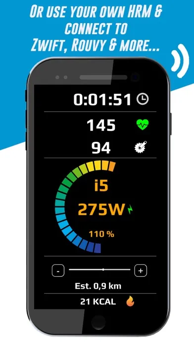 HR2VP Bike Training & Tracker Screenshots