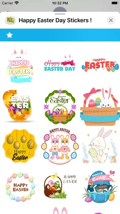 Скриншоты Happy Easter Day Stickers !
