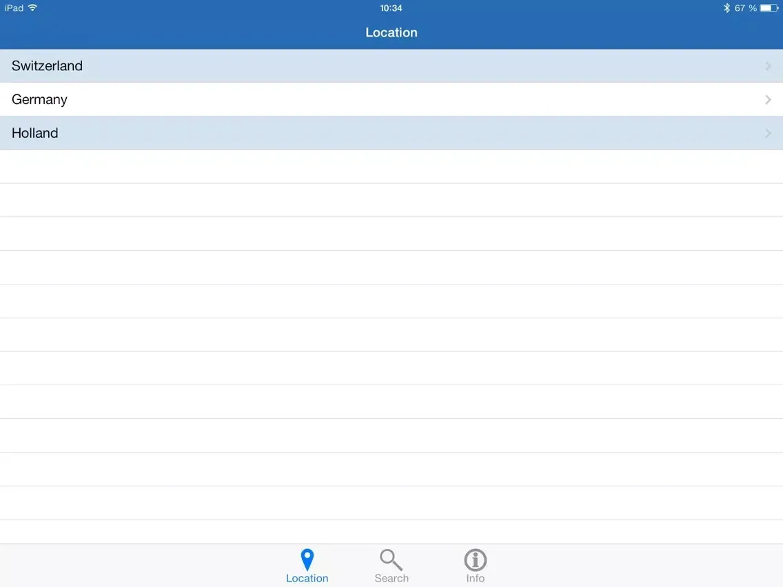 Capturas de pantalla de Biral Exchange iPad 
