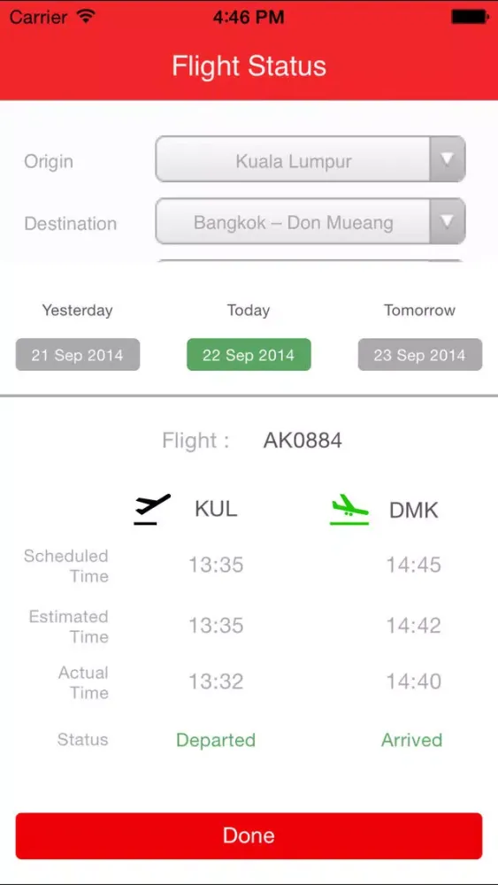 تصاویر Flight Status - for AirAsia