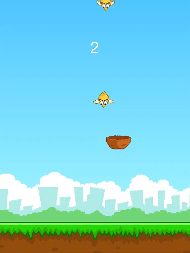 Captures d'écran de Fly Bird Fall iPad 