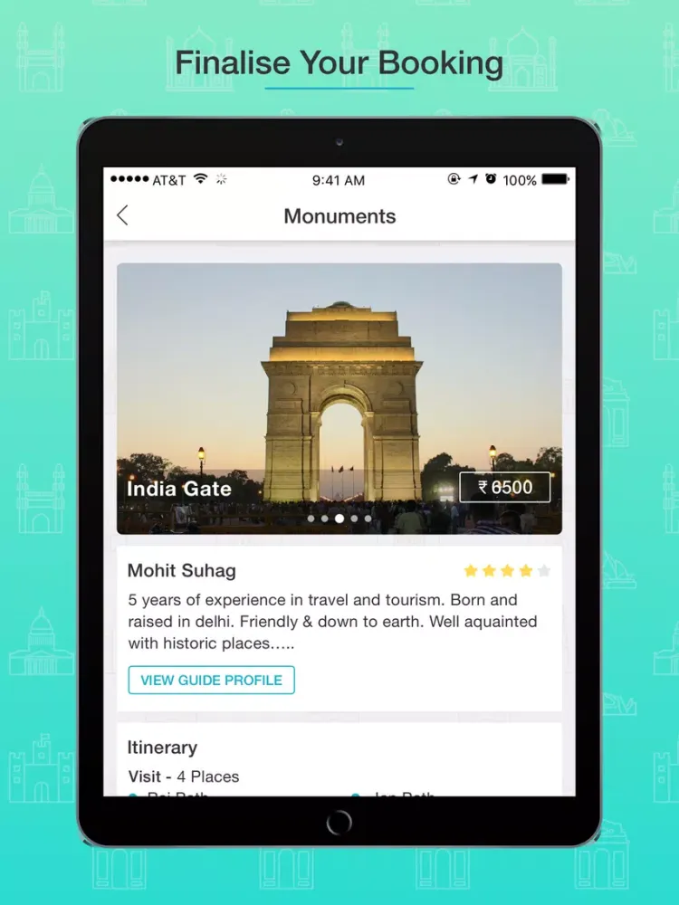 Odigos: Hire Tour Guides iPad  Ekran Görüntüleri