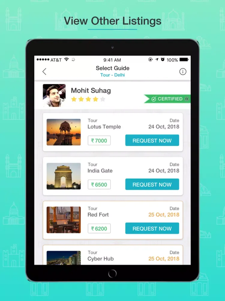 Odigos: Hire Tour Guides iPad  Ekran Görüntüleri